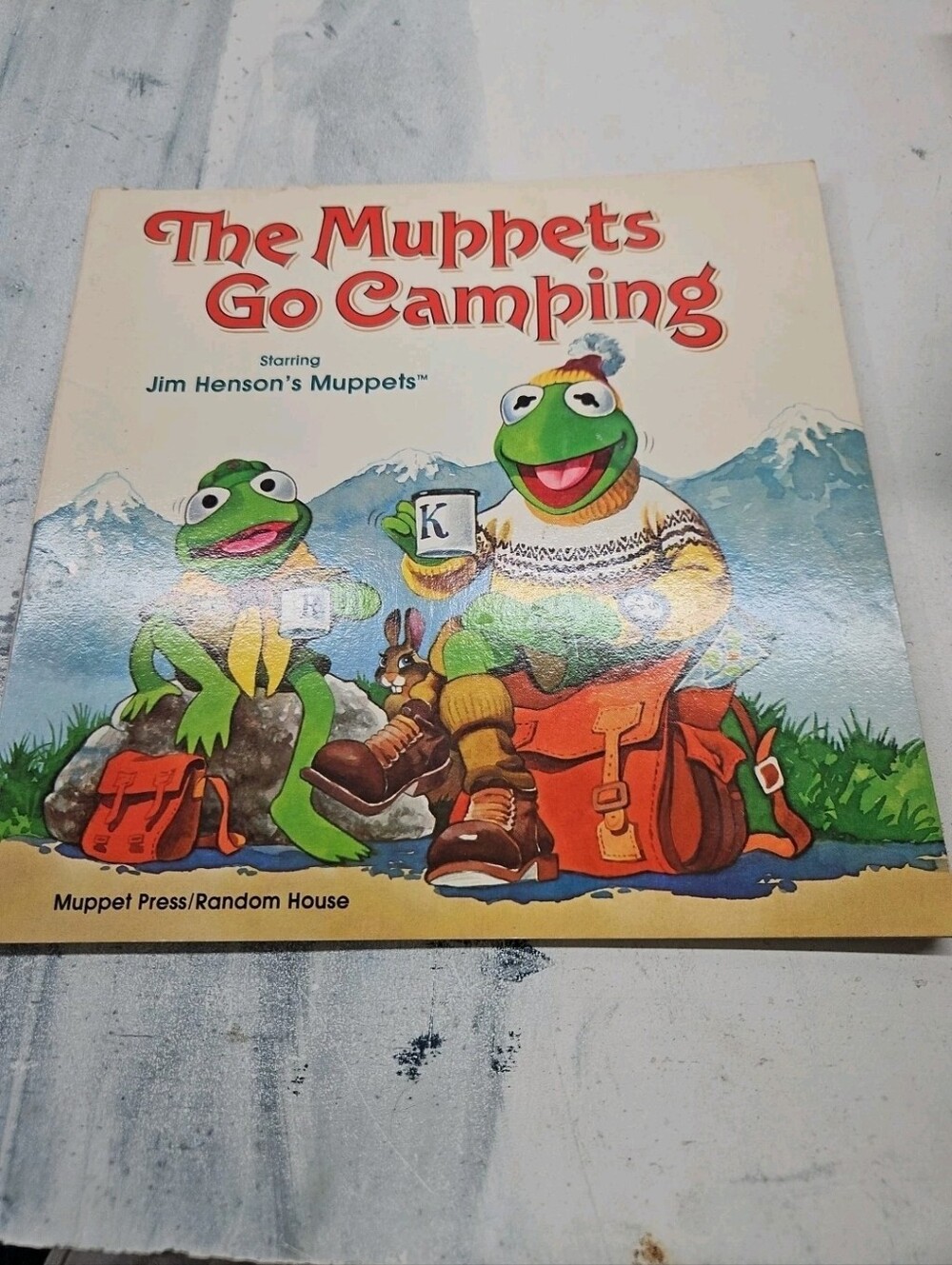 The Muppets Go Camping Hardcover Jocelyn Stevenson